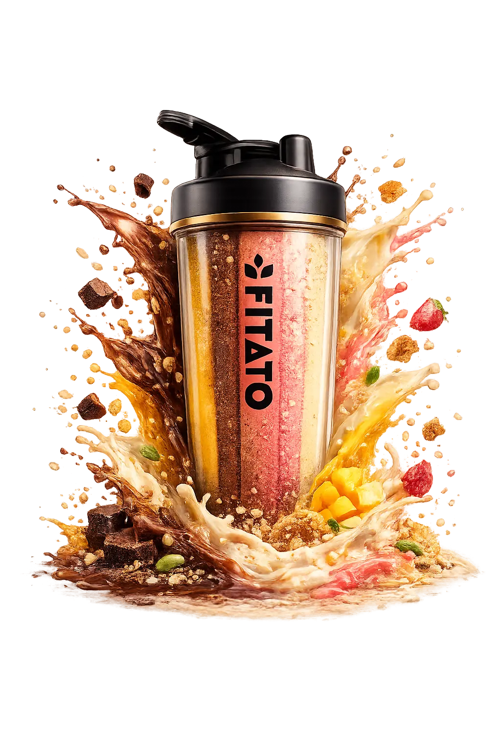 Fitato oats bowl and packaging hero image